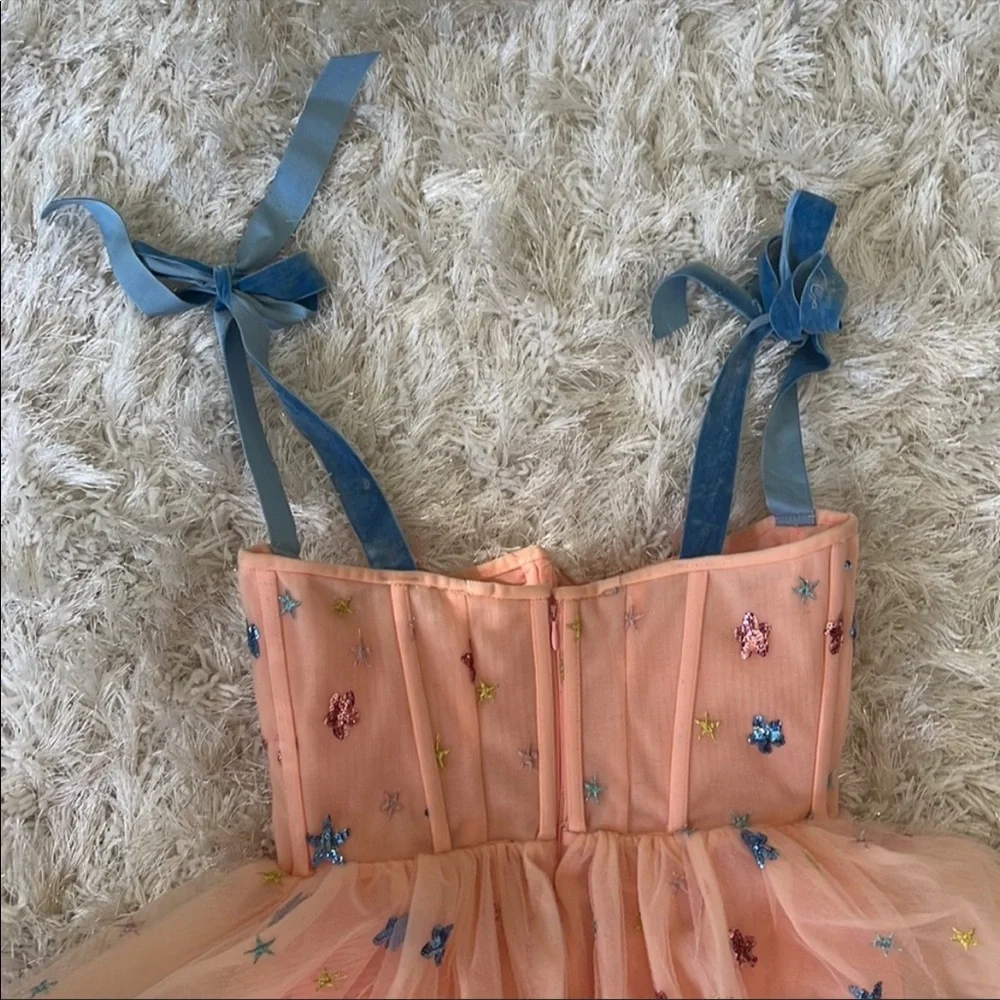 Lirika Matoshi Pink Midi Dress - Picture 11 of 16